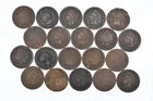 Lot 20 1800's 1890-1899 Indian Head Penny Cents US Coin Collection 2/5 Roll *849