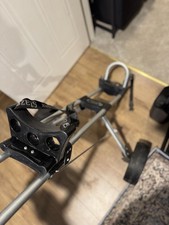 Slazenger 2 Wheel Golf Trolley Sturdy Good Condition Foldable