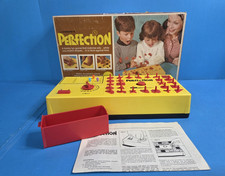 Vintage 1973 Perfection Game Lakeside Complete Working w/ Original Box