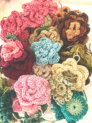 #3 DMC Perle Cotton Thread Crochet FLOWERS & Motifs Color Choice