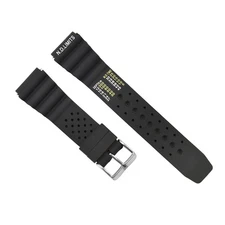 20MM ND LIMIT WATCH STRAP EXTREMA SPORT PRO RUBBER DIVER FOR CITIZEN SEIKO BLACK