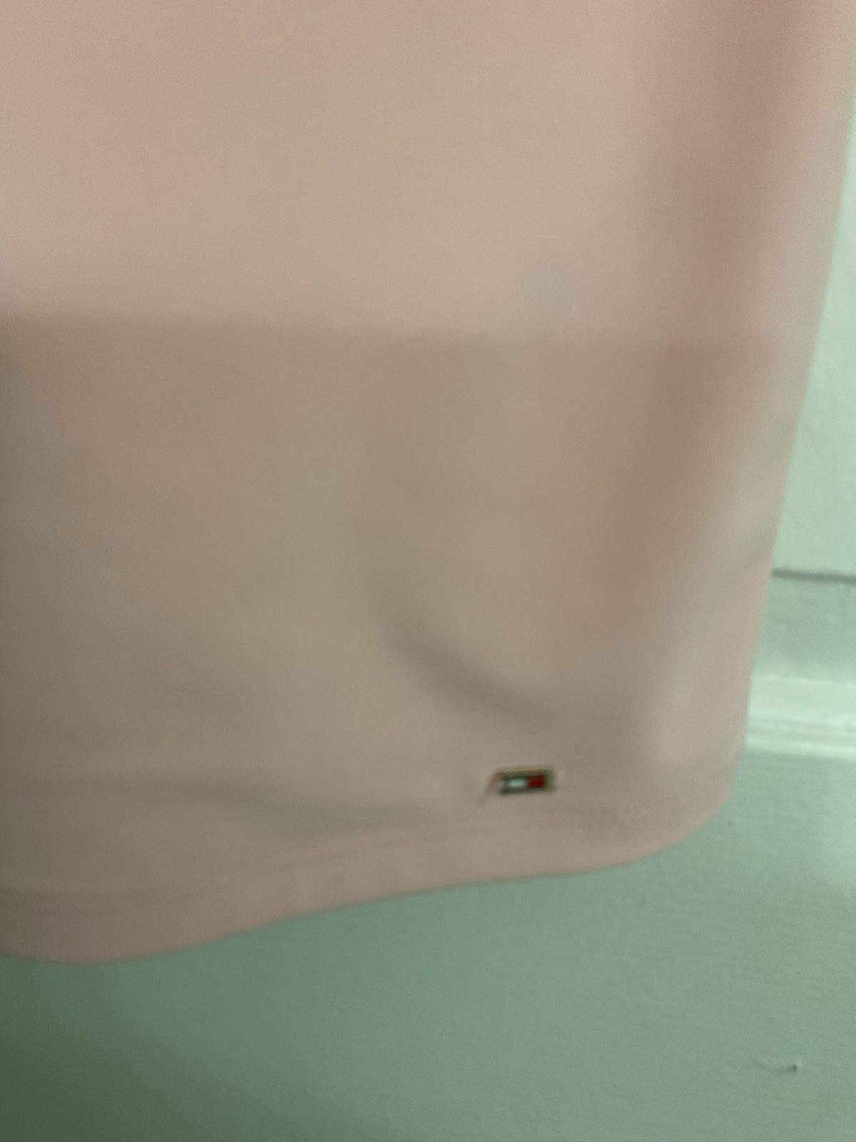 Tommy Hilfiger Women's Blouse Size Medium Light Pink Sleeveless Ruffle New thumbnail 8