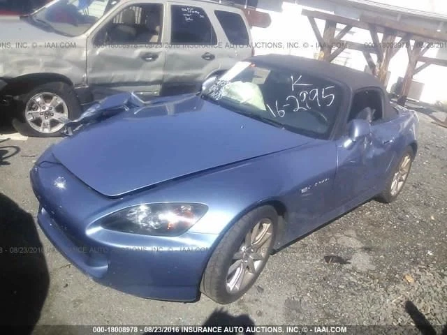 Espejo retrovisor lateral izquierdo del conductor eléctrico compatible con 04-09 S2000 41065 Foto 2 de 4