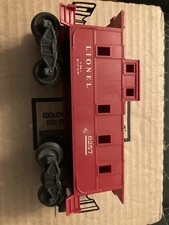 Lionel Postwar O Gauge 6257 Red Caboose Built 9-47 C-40-1 VG