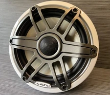 JL Audio M6-770X-S-GwGm 7.7" 2-Way Marine Coaxial Speaker Sport Grill Single