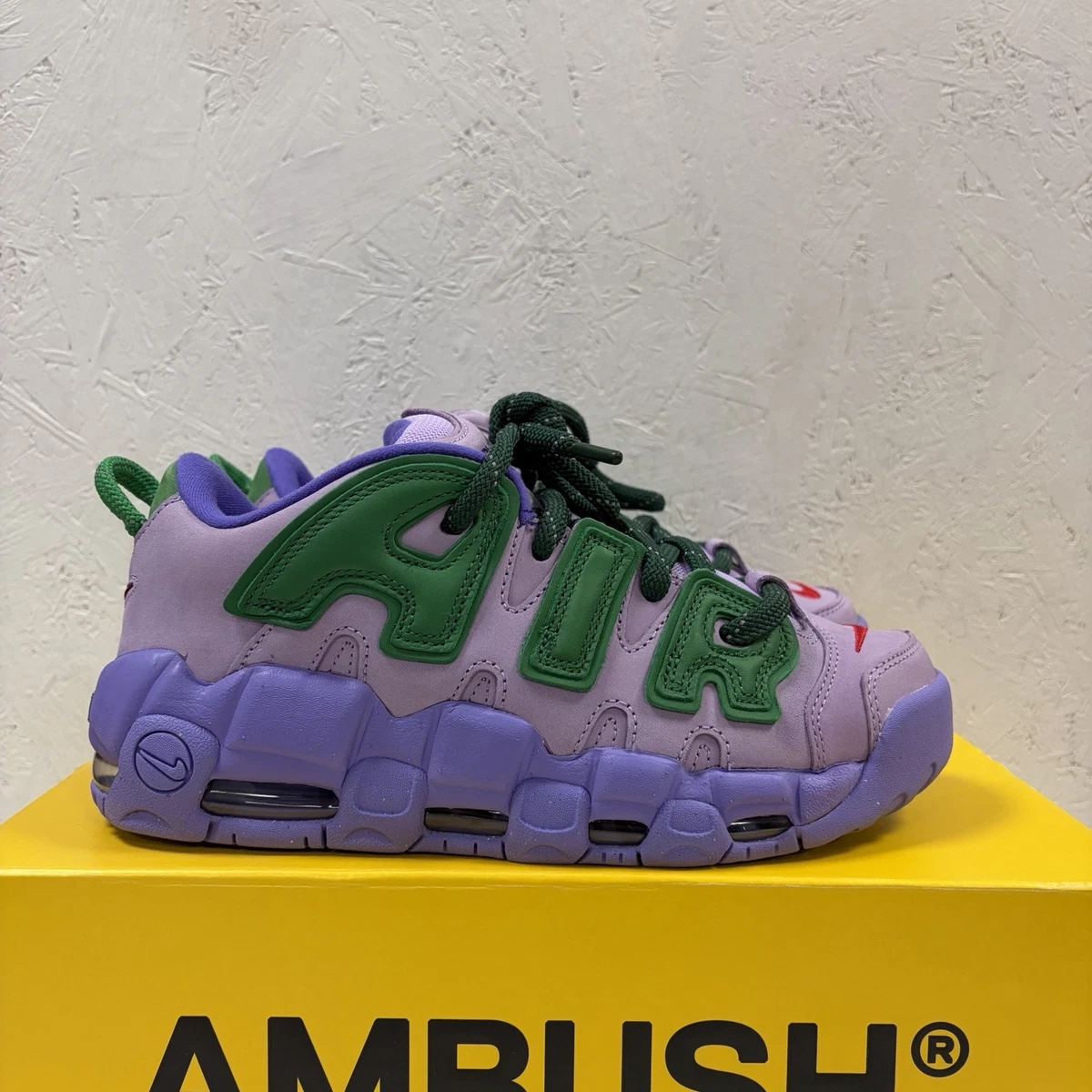 Nike AMBUSH x Air More Uptempo Low Lilac for sale | eBay