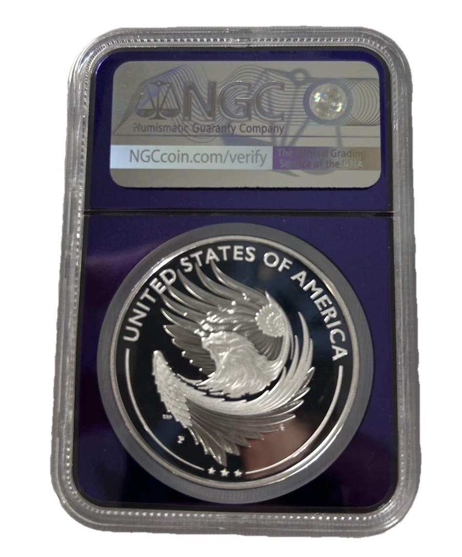 American Liberty 2025 P Silver 1oz Medal Early Release PF70 Ultra