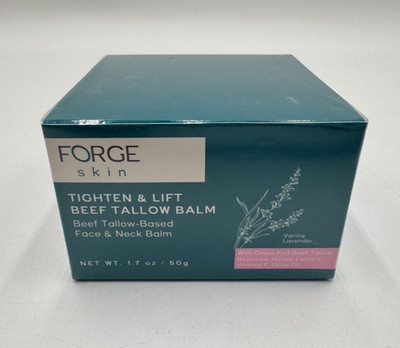 Forge Skin Tighten & Lift Beef Tallow Face & Neck Balm 1.7 oz - SEALED