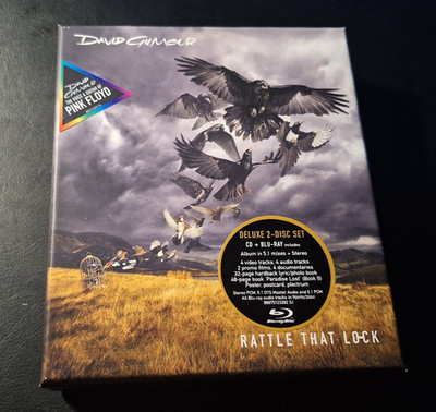 CD +BLU-RAY - DAVID GILMOUR - RATTLE THAT LOCK  - Deluxe Edition Top!