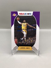2020-2021 Panini NBA Hoops LeBron James #146 Los Angeles Lakers Basketball Card