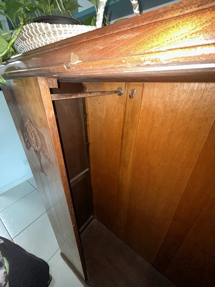 ARMARIO ANTIGUO ESPEJO ARMARIO Foto 4 de 4