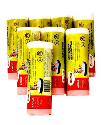 8x Katzenklo Beutel Katzenstreu Hygiene Katzenbedarf Haustier Cat Litter Liner