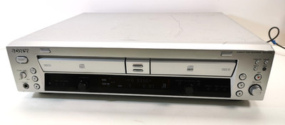 Sony RCD-W100 Kombi CD Player & CD Recorder - voll gewartet funktionsfähig