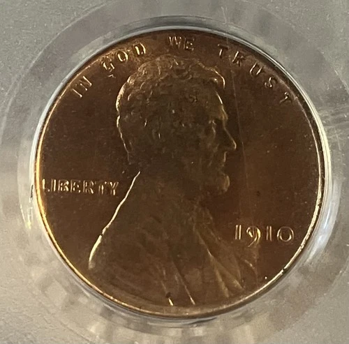 1910 Wheat Cent MS64 RD PCGS