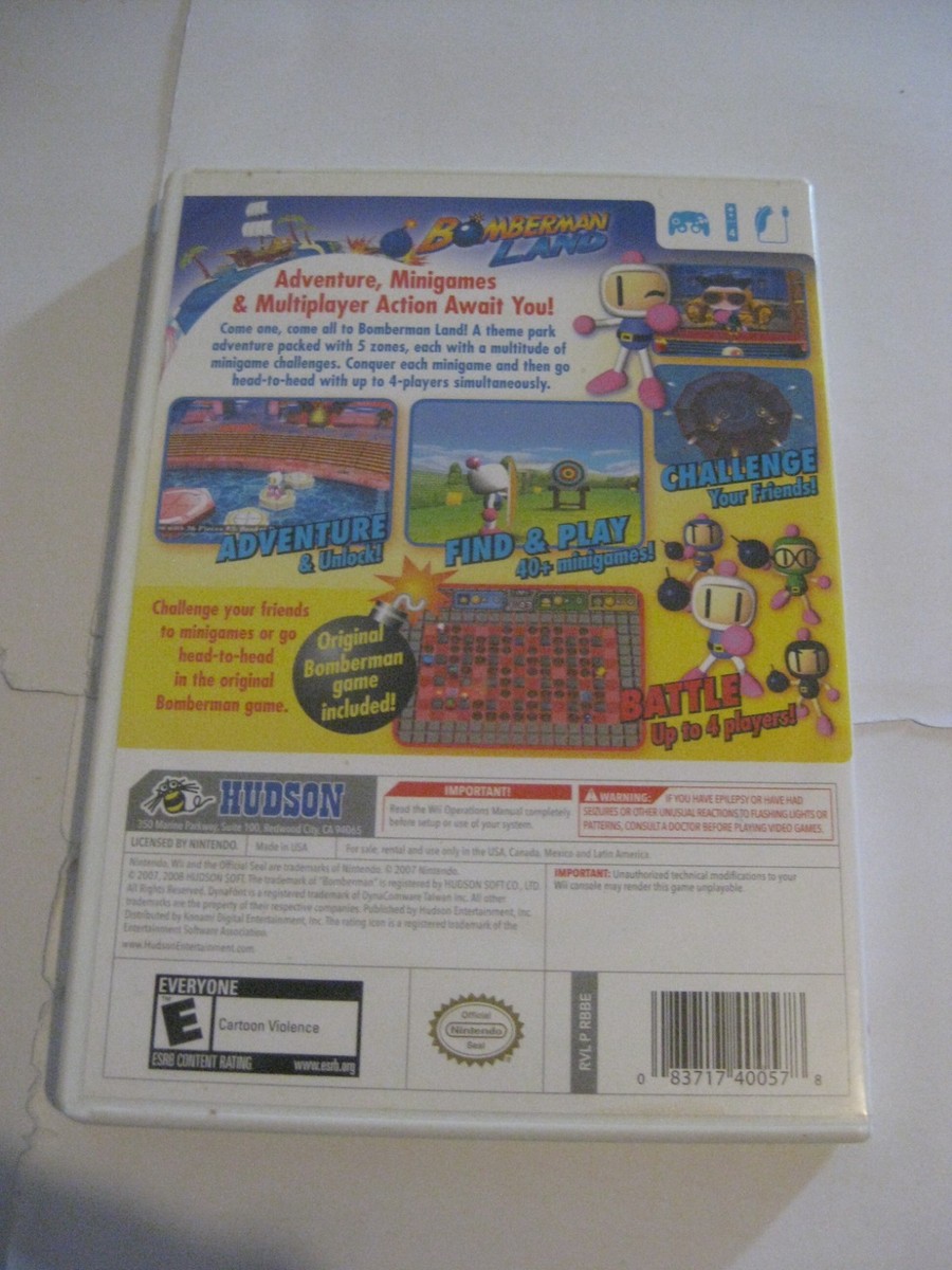 Bomberman Land - Nintendo Wii | eBay
