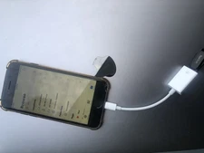 Lightning to USB Camera Adapter,USB 3.0 OTG Data Sync Cable Adapter Compatible w