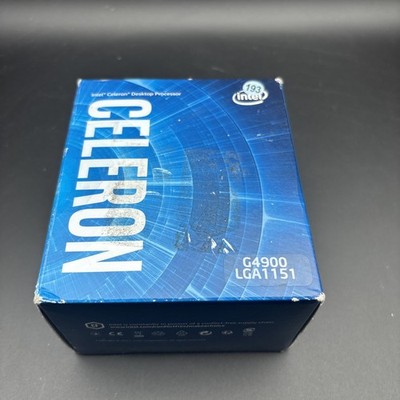 Intel Celeron G4900 3.1GHz 2-Core LGA1151 CPU 2MB Cache BX80684G4900