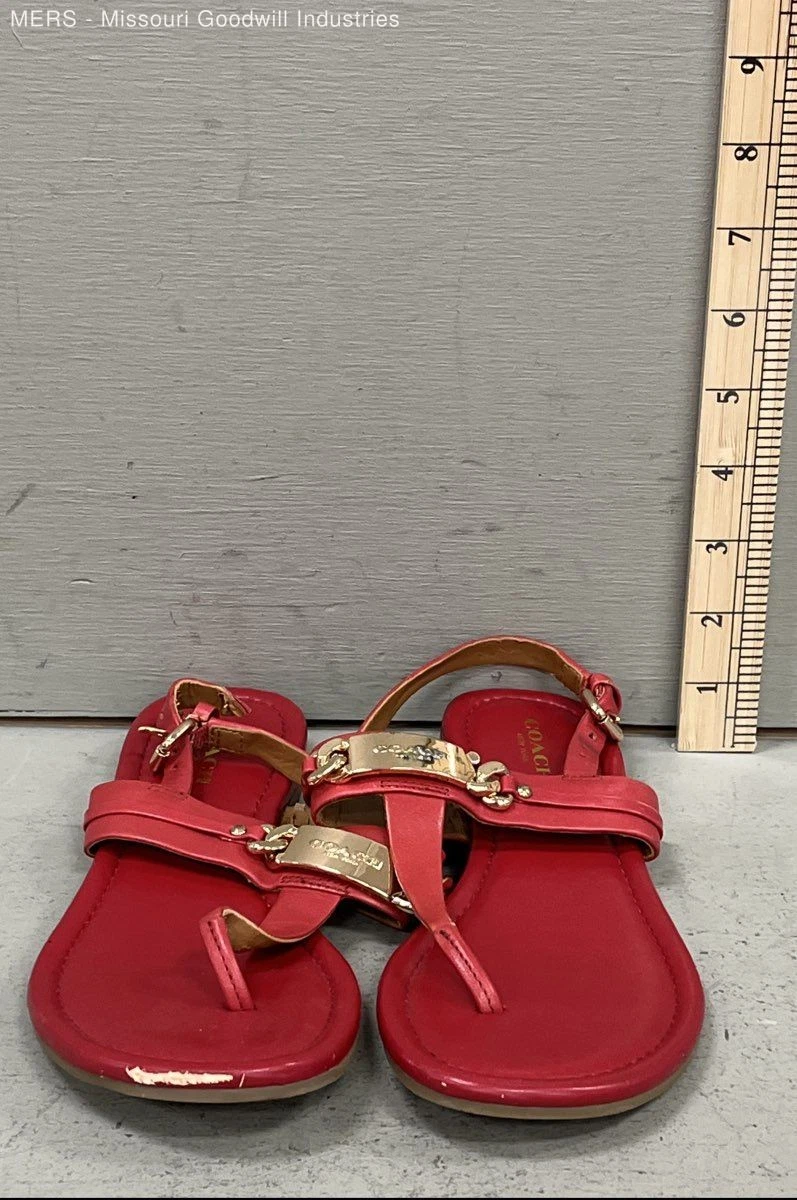 Coach Red Sandals for Women for sale | eBay