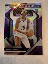 2024 Prizm DP Angel Reese New Recruits Silver Prizm Rookie Card 24 WNBA RC LSU