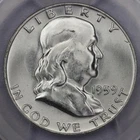 1959-D 50c Franklin Half Dollar - PCGS MS 65 FBL