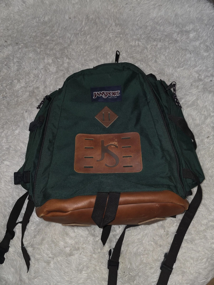 JanSport 绿色背包男双肩包| eBay