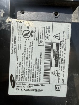 Samsung UN55F9000AFXZA  Bn97-07932A Main Board