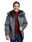 Mens Woven Waterproof Jacket With Fleece Lining by Pegasus