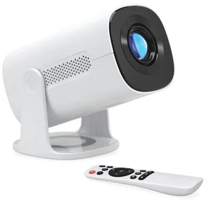GPX Boom+ 1280 x 720 LED Projecteur avec 110 ANSI Lumens, Bluetooth, blanc