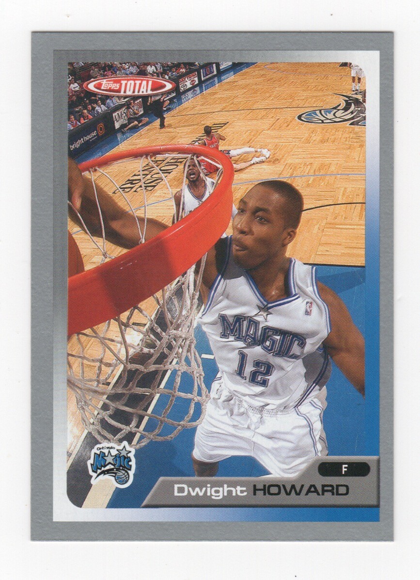 2005-06 Topps Total SILVER Insert #95 Dwight Howard Orlando Magic Basketball