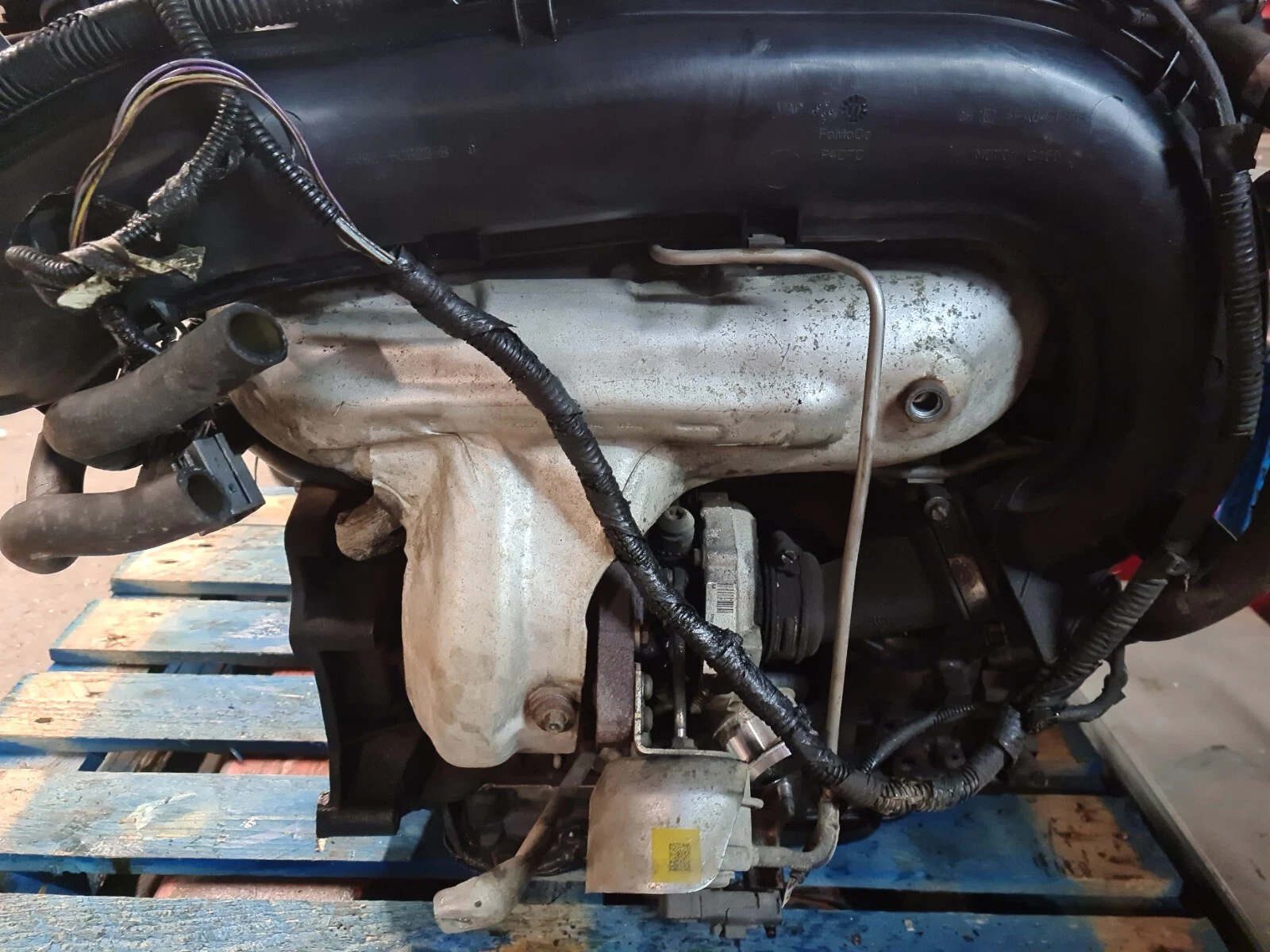 FORD CMAX C-MAX FOCUS GALAXY 2.0 TDCI UFDB COMPLETE ENGINE 2010-2014 - Picture 6 of 7
