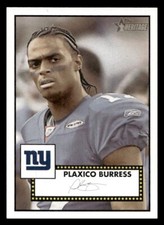 2006 Topps Heritage #81 Plaxico Burress Black Backs Giants
