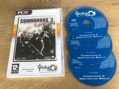 COMMANDOS 3 Destination Berlin PC CD ROM SCHNELLER VERSAND