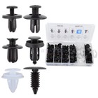 100pcs 6 Size Retainer Bumper Fender Shield Clips w/ Box for Chrysler Dodge Jeep