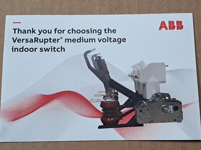 ABB Versarupter Interrupter Load Break Switch 17KV 40KA 600A - MFG 2024