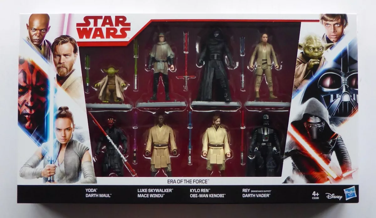 STAR WARS NEW SAGA ERA OF THE FORCE EXCLUSIVE 8 FIGURE PACK DARTH