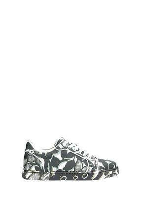 Christian Louboutin VIEIRA ORLATO Petunia Floral Low Top Leather