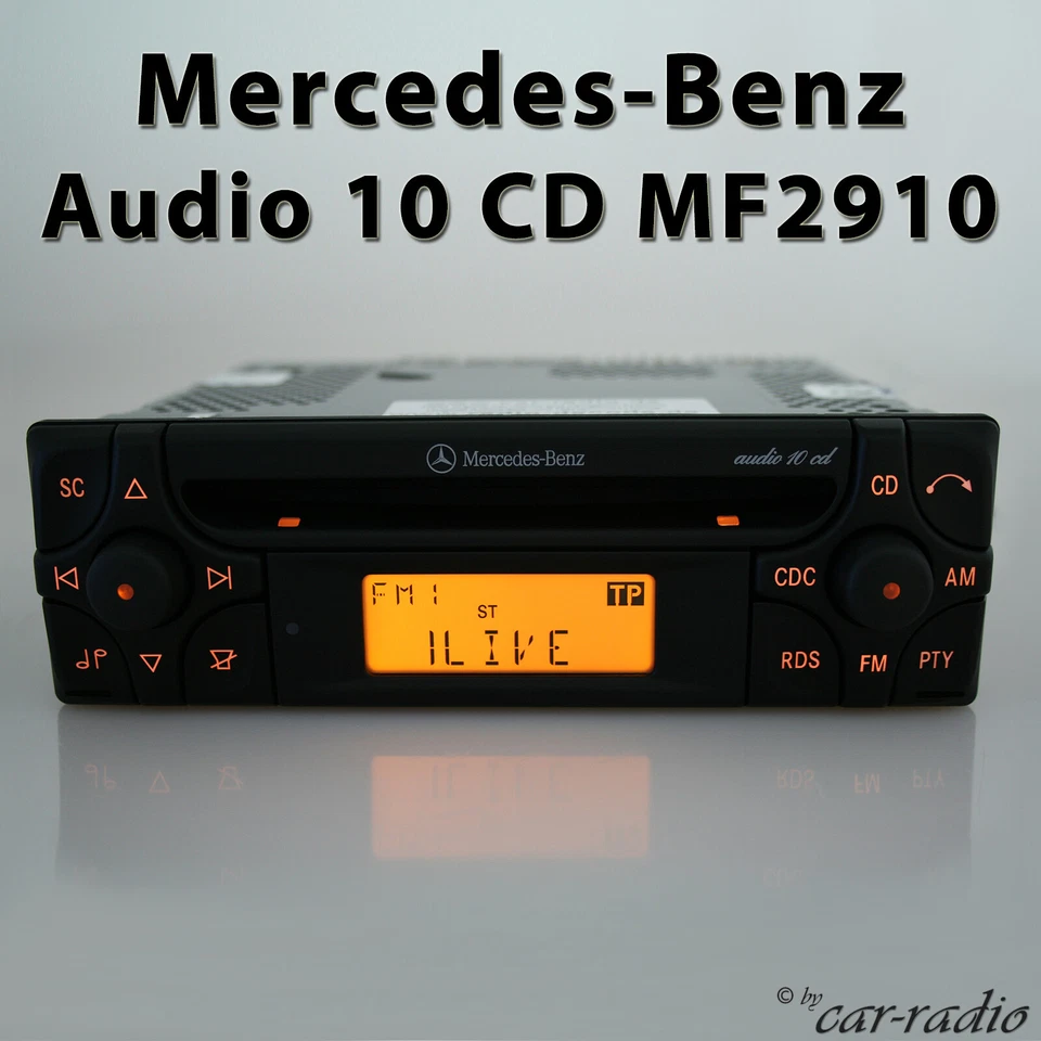 Original Mercedes CD Autoradio W163 W123 W116 W113 C140 W638 Alpine Becker Radio