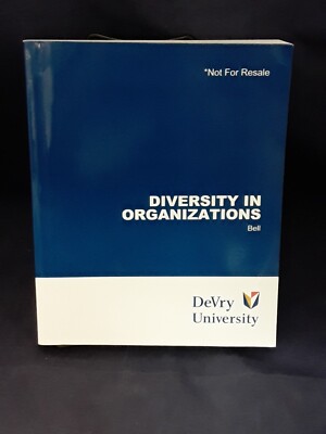 Diversity in Organizations Myrtle Bell South-Western 2007 Rpt 2022 PB LN 230429