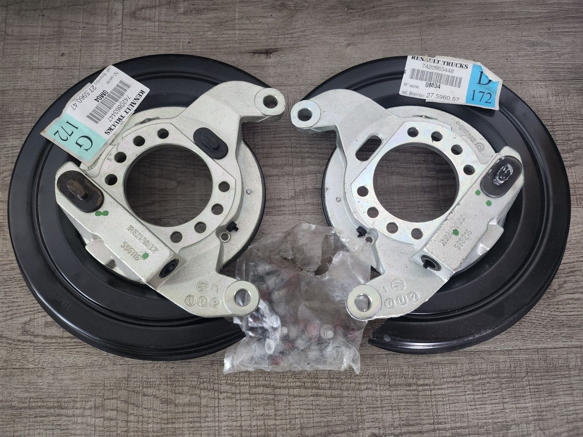 RENAULT 7420863447 BRAKE HOLDER PAIR BREMBO 727922051 GENUINE NEW  