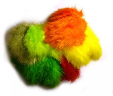 HARELINE  PREMIUM WOOLY BUGGER STRUNG TURKEY MARABOU  -1/4 oz  Fly Tying woolly