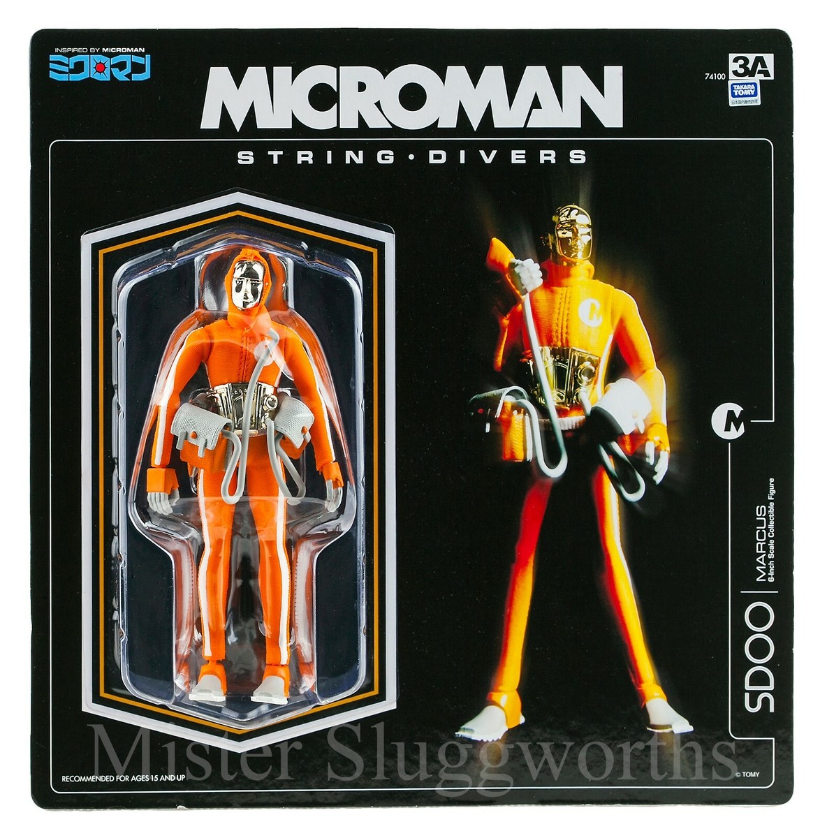 NEW 3A Microman Micronauts Ashley Wood String Divers SD00 - SD05