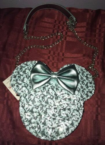 Loungefly Disney Minnie Mouse Polka Dot Bows White Ears | eBay display picture 1