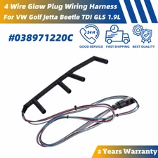 4 Wire Glow Plug Wiring Harness Fits 02-04 VW Jetta Golf GL TDI 1.9L⭐038971220C⭐