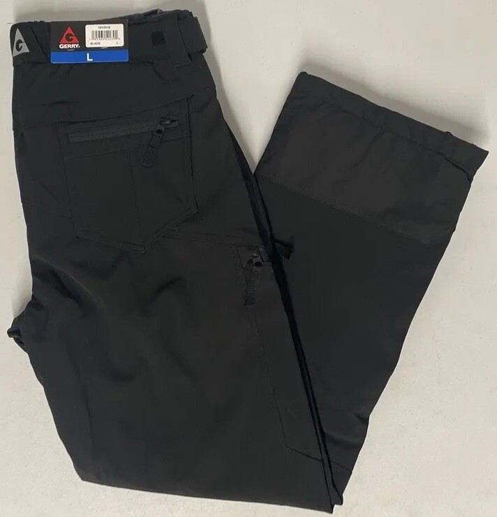 GERRY Men's Snow Snowboard Ski Pant LARGE Fleece Lined 4way Stretch
