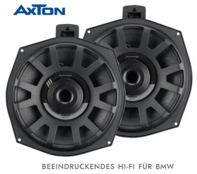 Subwoofer basse AXTON ATS-BSUB4 compatible avec BMW X6 type E71 2008 -> - Photo 1/4