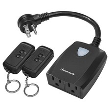 DEWENWILS Wireless Remote Control Outlet Switch Electrical Plug in Light Switch