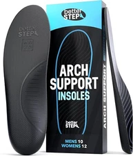Orthotic Shoe Insoles Insert Flat Feet High Arch Support Plantar Fasciitis Pads