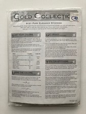 Dimensions Gold Collection Pure Elegance Christmas Stocking Needlepoint Kit 9121