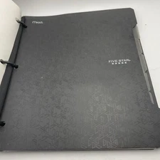 Mead Five Star Flex 1" Hybrid Notebinder 200 sheet capacity Black