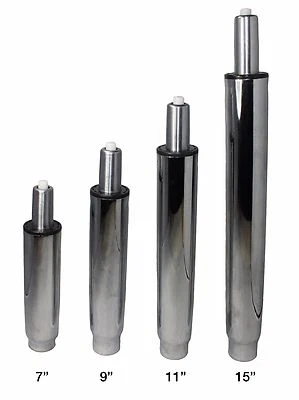 BiMi © Class 4 Heavy-Duty Chrome Gas Lift Strut for Office Chairs/Stools 4 Sizes
